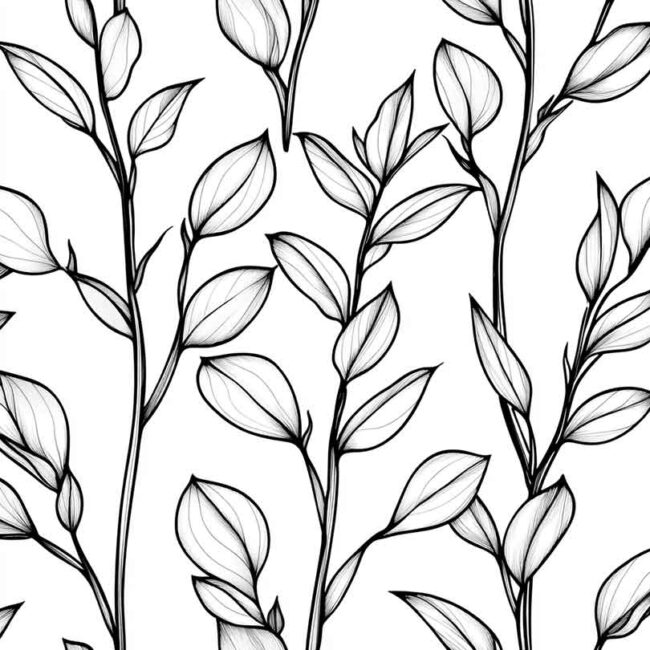 desenhos de eucalipto para colorir 16