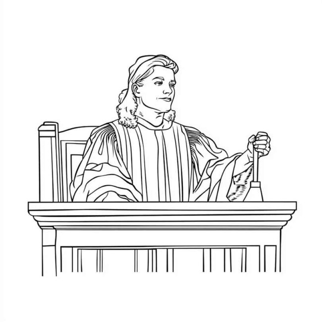 juiz para colorir 3 juiz para colorir 3