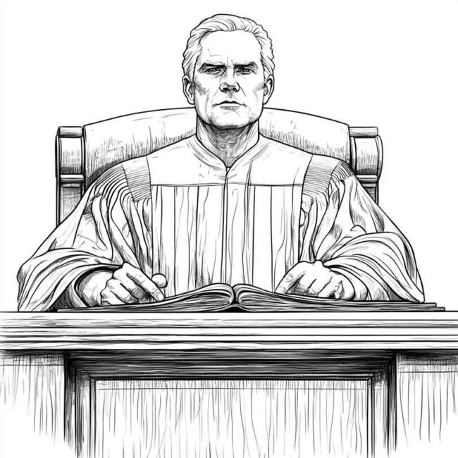 juiz para colorir 18 juiz para colorir 18