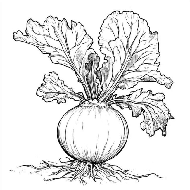 nabo para colorir 19 nabo para colorir 19