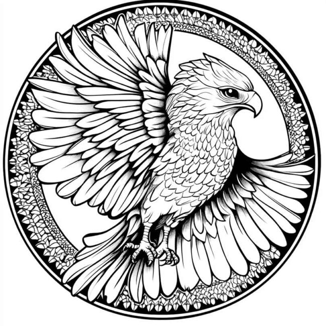 desenho de brasao para colorir 6
