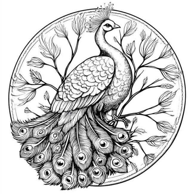 desenho de brasao para colorir 3