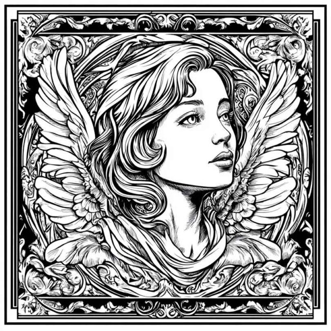 desenho de brasao para colorir 1