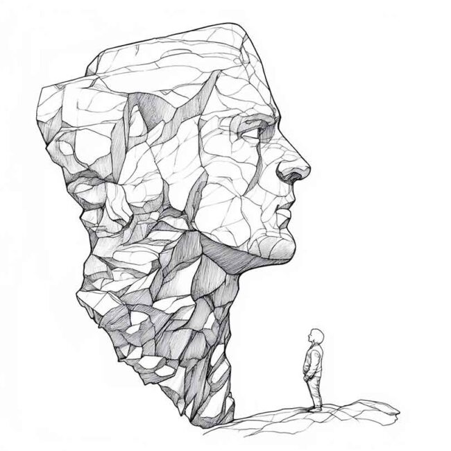 desenho de homem de pedra para colorir 16