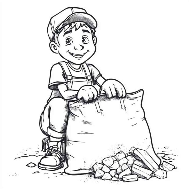 saco de cimento para colorir 25