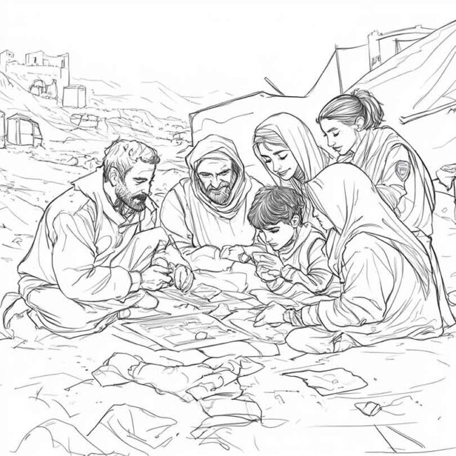 desenhos de refugiados para colorir 8 desenhos de refugiados para colorir 8