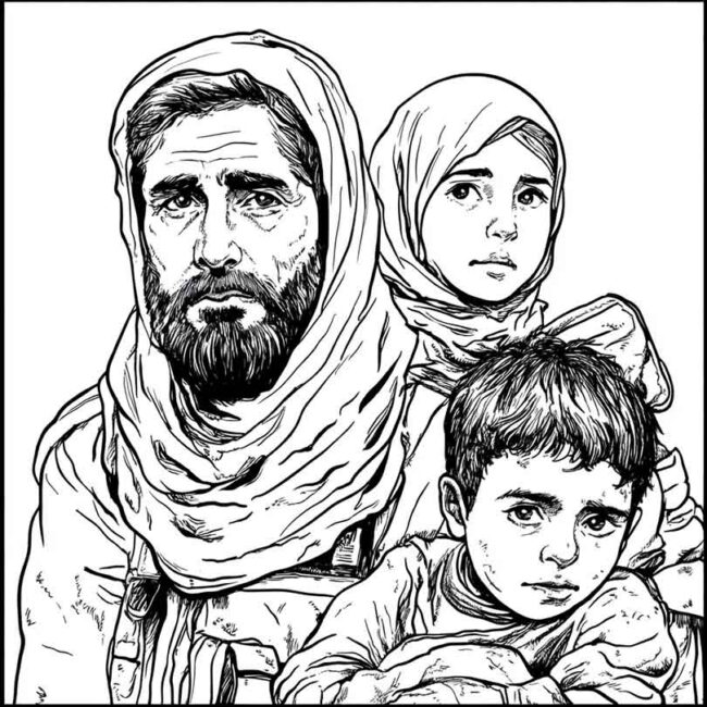 desenhos de refugiados para colorir 5 desenhos de refugiados para colorir 5