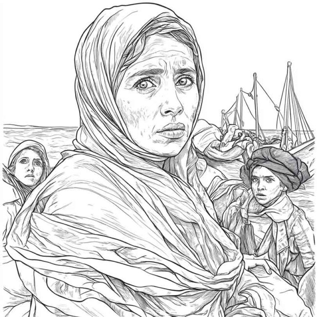 desenhos de refugiados para colorir 21 desenhos de refugiados para colorir 21