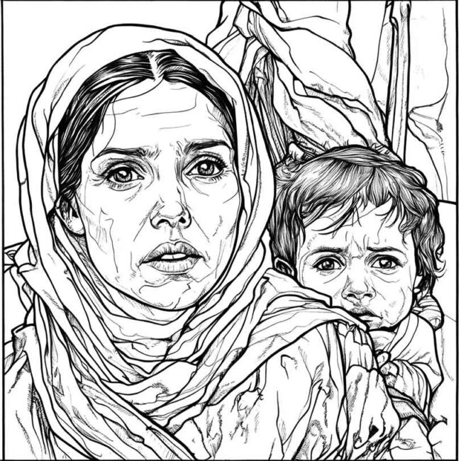 desenhos de refugiados para colorir 23 desenhos de refugiados para colorir 23