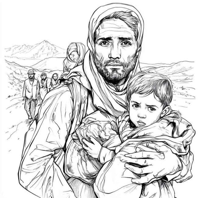 desenhos de refugiados para colorir 11 desenhos de refugiados para colorir 11