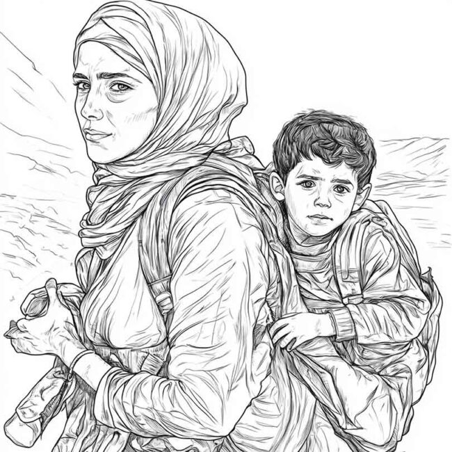 desenhos de refugiados para colorir 40 desenhos de refugiados para colorir 40
