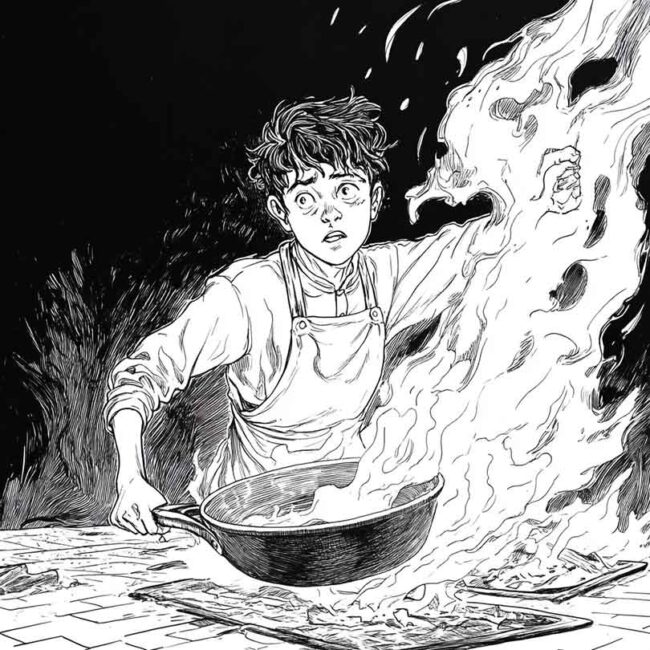 panela no fogo para colorir 26 1
