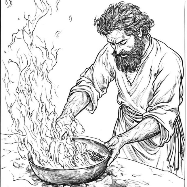 panela no fogo para colorir 17 1