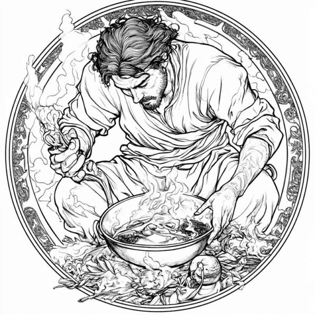 panela no fogo para colorir 30 1
