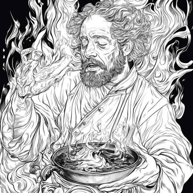 panela no fogo para colorir 35 1