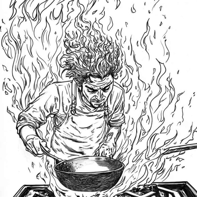 panela no fogo para colorir 21 1