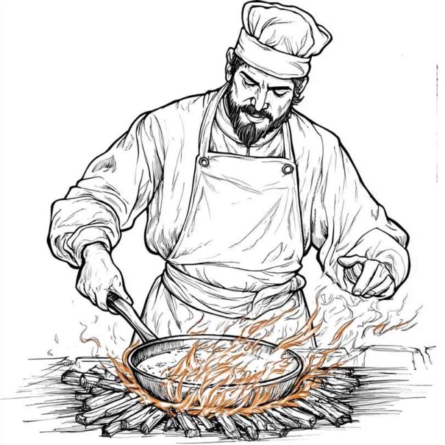 panela no fogo para colorir 11 1