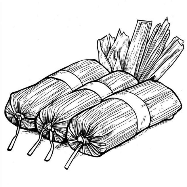 pamonha para colorir 33