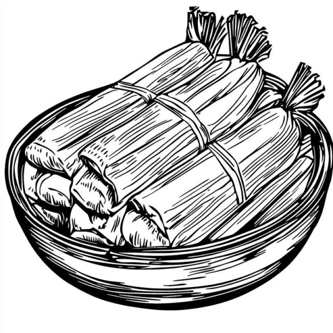 pamonha para colorir 24