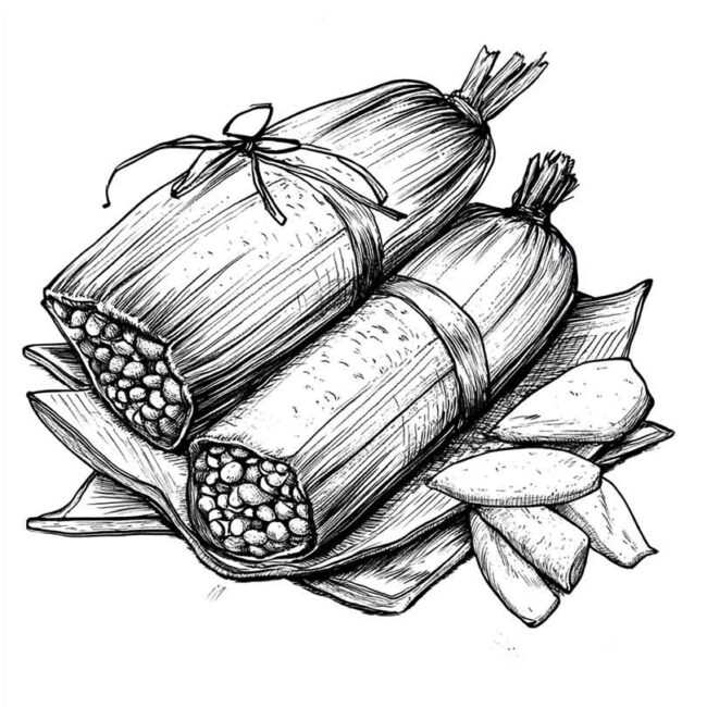 pamonha para colorir 50