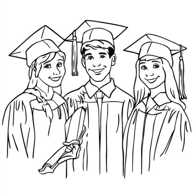 formatura para colorir 7