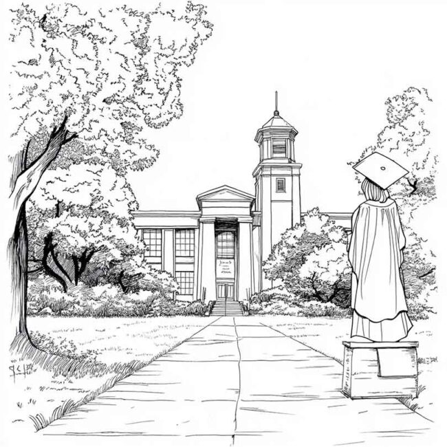 formatura para colorir 27