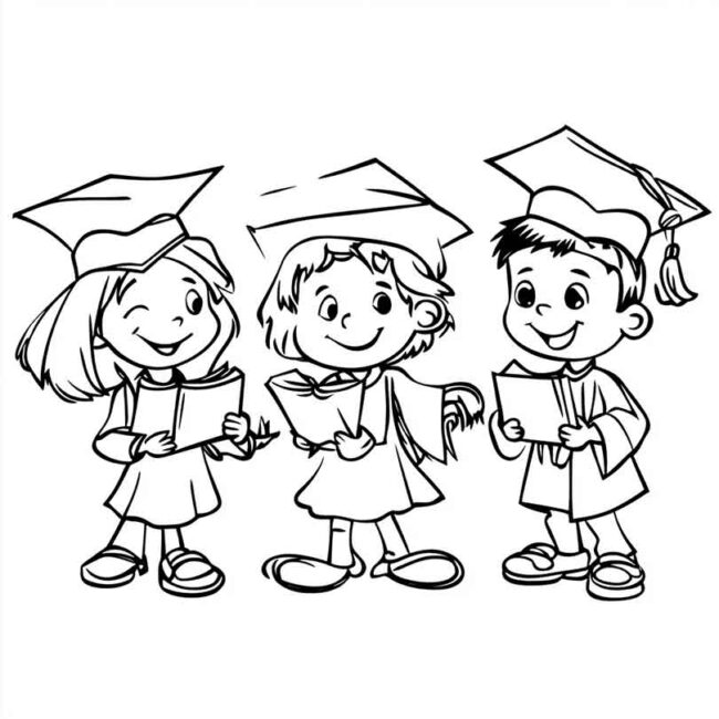 formatura para colorir 2