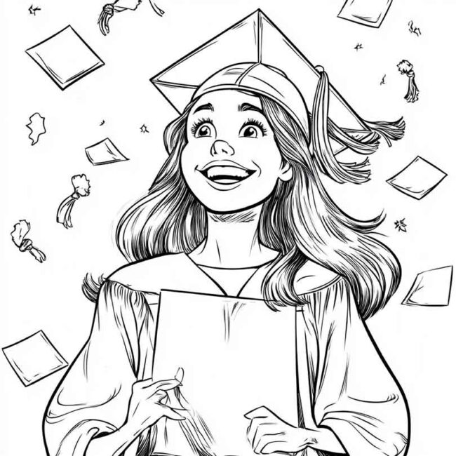 formatura para colorir 23