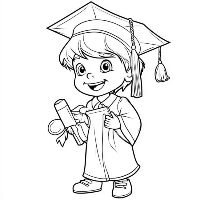 formatura para colorir 1