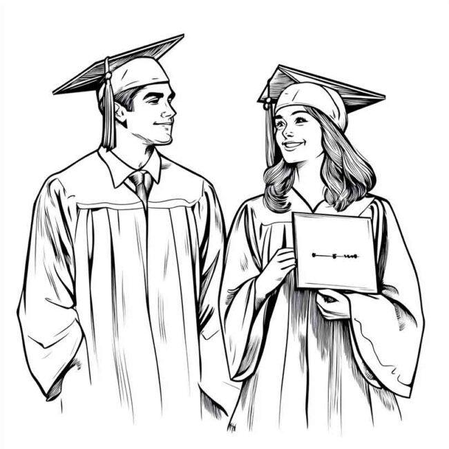 formatura para colorir 10