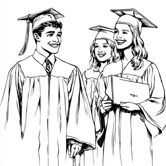 formatura para colorir 15
