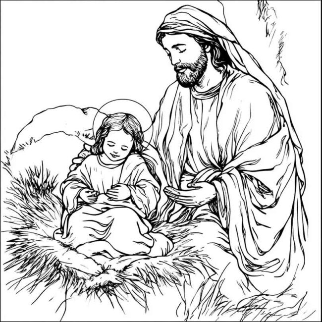 nascimento de jesus para colorir 4 nascimento de jesus para colorir 4
