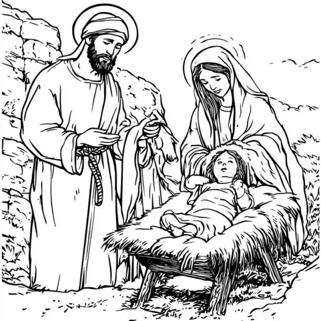 nascimento de jesus para colorir 5 nascimento de jesus para colorir 5