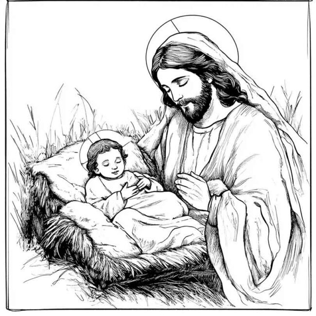 nascimento de jesus para colorir 45 nascimento de jesus para colorir 45