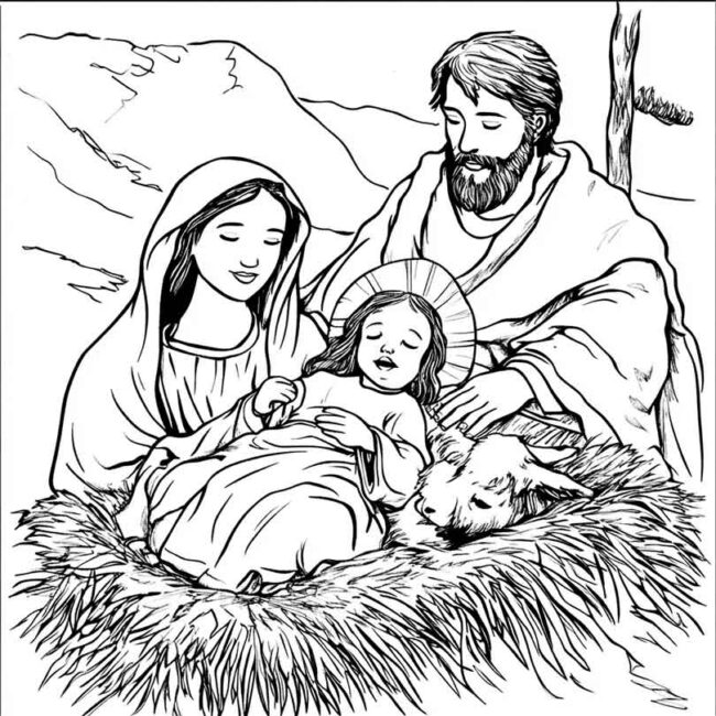 nascimento de jesus para colorir 14 nascimento de jesus para colorir 14