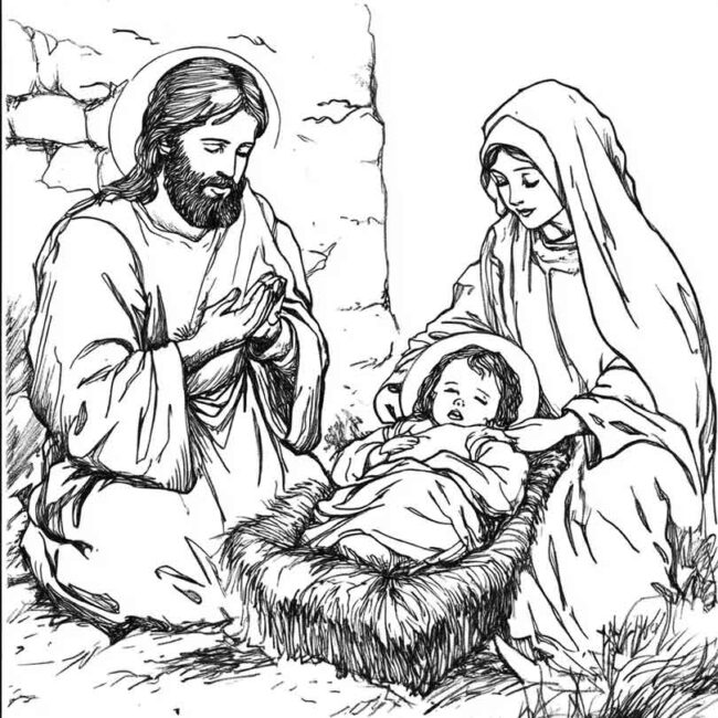 nascimento de jesus para colorir 24 nascimento de jesus para colorir 24