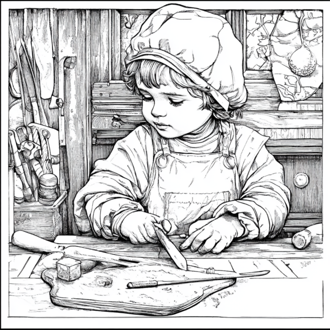 criancas trabalhando para colorir 48