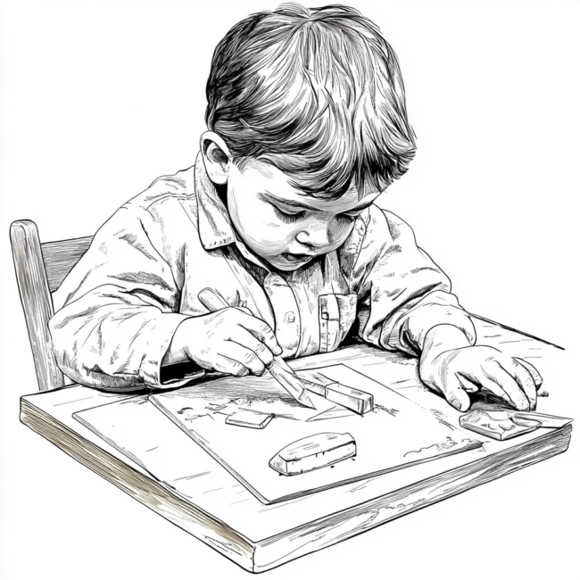 criancas trabalhando para colorir 47