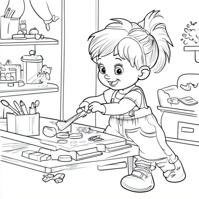 criancas trabalhando para colorir 11
