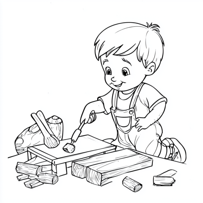 criancas trabalhando para colorir 35