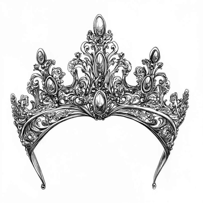 tiaras para colorir 30 tiaras para colorir 30