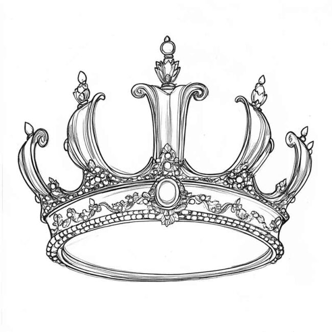 tiaras para colorir 20 tiaras para colorir 20