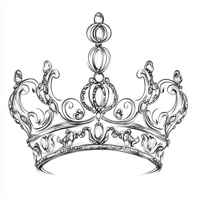 tiaras para colorir 14 tiaras para colorir 14