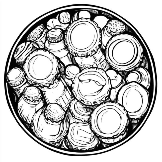 desenhos de tampinhas para pintar 16