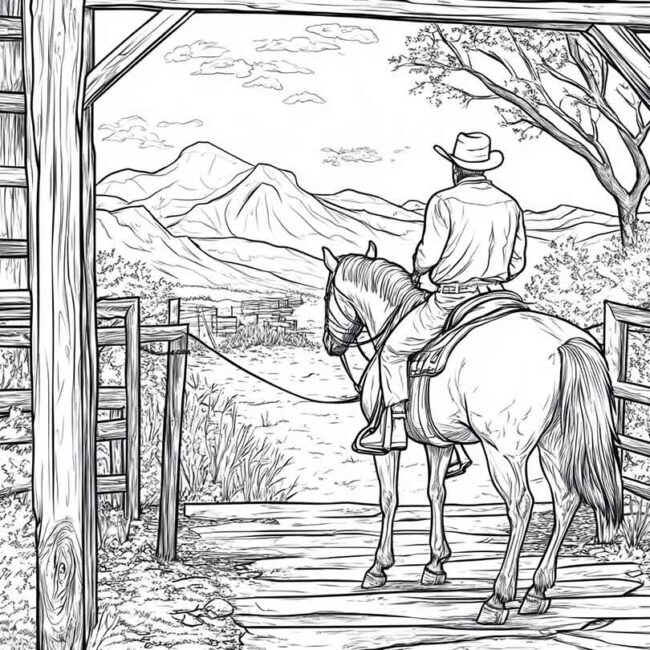 estabulo para colorir 53