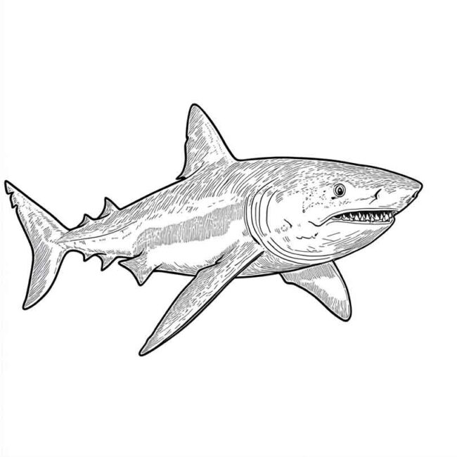 tubarao salmao para colorir 75 tubarao salmao para colorir 75
