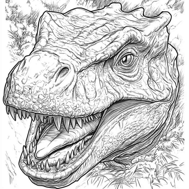 Hipsilofodonte para colorir 13