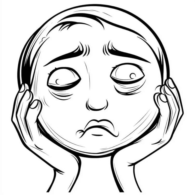 emoji de confuso para colorir 20 emoji de confuso para colorir 20