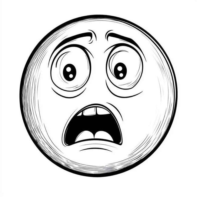 emoji de confuso para colorir 12 emoji de confuso para colorir 12