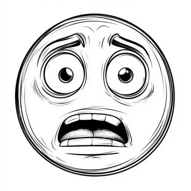 emoji de confuso para colorir 3 emoji de confuso para colorir 3
